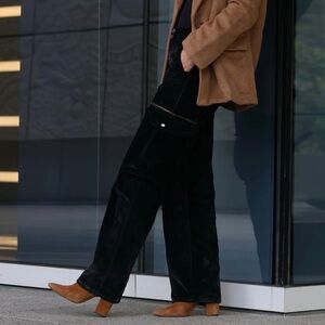 BDG Dark Cargo Trousers
